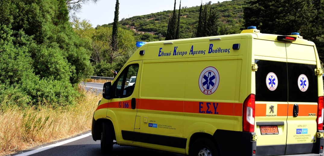 Ημαθία: Τροχαίο δυστύχημα στον δρόμο Αλεξάνδρειας - Γιαννιτσών με θύμα έναν 67χρονο