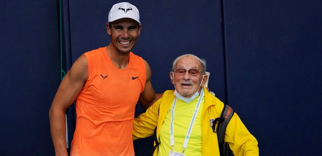 Τένις: Ο Λεονίντ Στανισλάβσκι είναι 97 ετών και αντιμετώπισε τον Ράφα Ναδάλ (βίντεο)