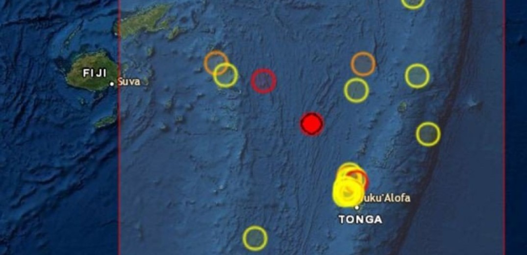 Τόνγκα: Σεισμός 6,2 Ρίχτερ κοντά στο Πανγκάι
