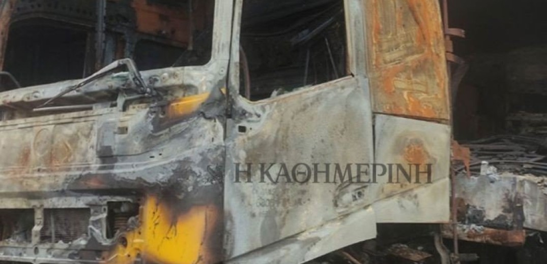 «Euroferry Olympia»: Ολοκληρώθηκε η απομάκρυνση των καμένων οχημάτων από δύο γκαράζ