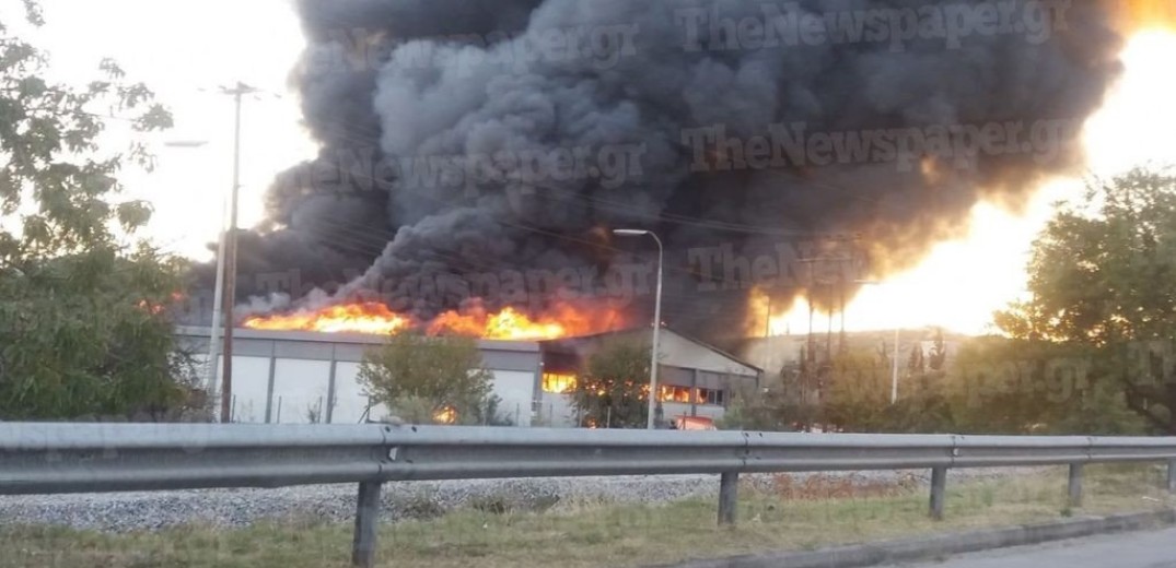 Βόλος: Πυρκαγιά σε παλιό εργοστάσιο της Α&#x27; ΒΙΠΕ 