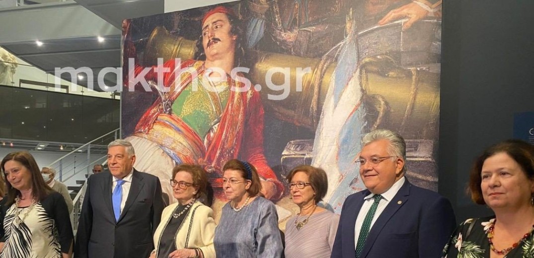 Θησαυροί Φιλελληνικής Ζωγραφικής: Η Λ. Μενδώνη εγκαινίασε την έκθεση που «τοιχογραφεί» την ιστορία της Ελλάδας (βίντεο & φωτ.)