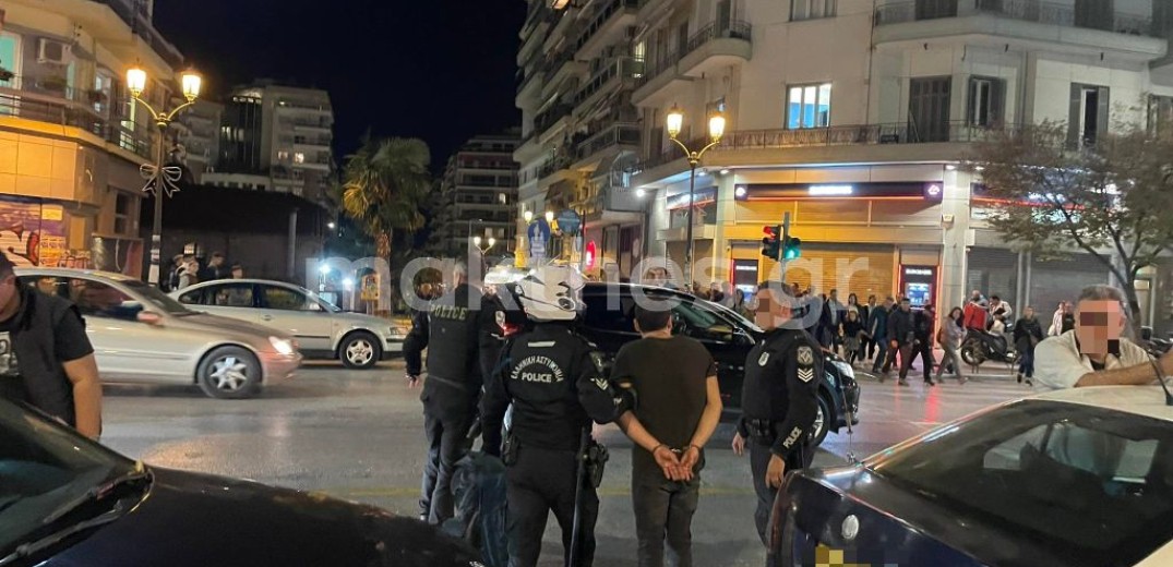 Θεσσαλονίκη: Επ&#x27; αυτοφώρω πιάστηκαν οι δράστες ληστείας (φωτ.)