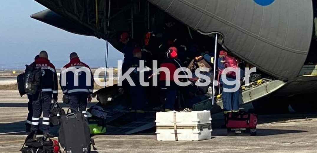 Ένδειξη βλάβης στο C-130 που μετέφερε την ομάδα της ΕΜΑΚ στην Τουρκία - Προσγειώθηκε στην Ελευσίνα