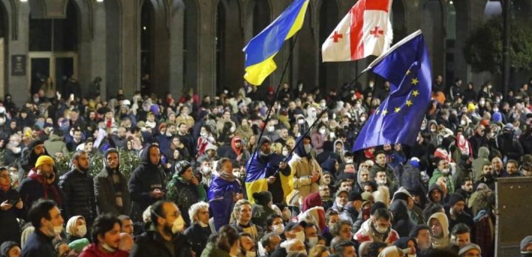 Γεωργία: Επεισοδιακές διαδηλώσεις στην Τιφλίδα