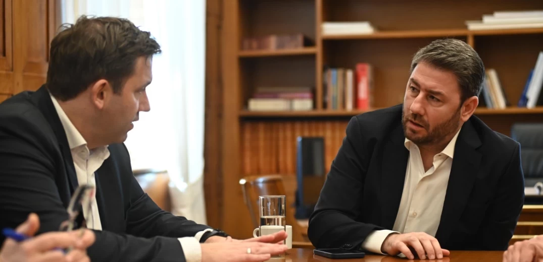 Με τον πρόεδρο του SPD συναντήθηκε ο Νίκος Ανδρουλάκης