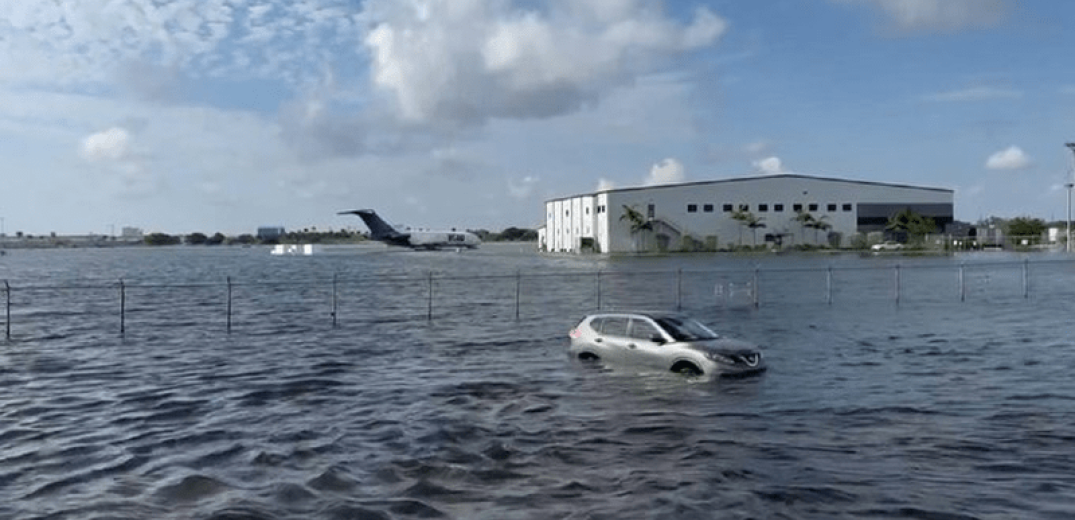 Αδιανόητες εικόνες κατακλυσμού στη Φλόριντα - Έκλεισε και το αεροδρόμιο του Φορτ Λόντερντεϊλ (βίντεο)