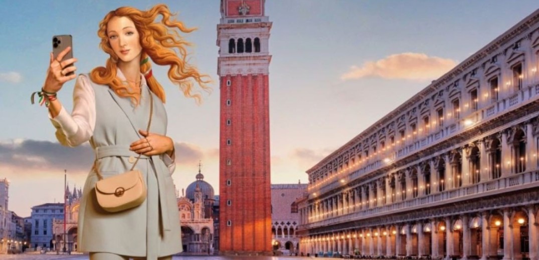 Σάλος με την νέα καμπάνια της Ιταλίας: Η Αφροδίτη του Μποτιτσέλι ως... influencer, βγάζει selfies και φοράει μίνι (βίντεο, φωτ.)