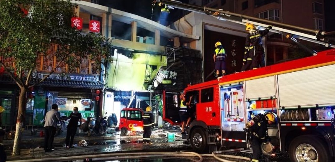 Κίνα: Έκρηξη σε εστιατόριο σκόρπισε τον θάνατο - Τουλάχιστον 31 νεκροί (βίντεο, φωτ.)