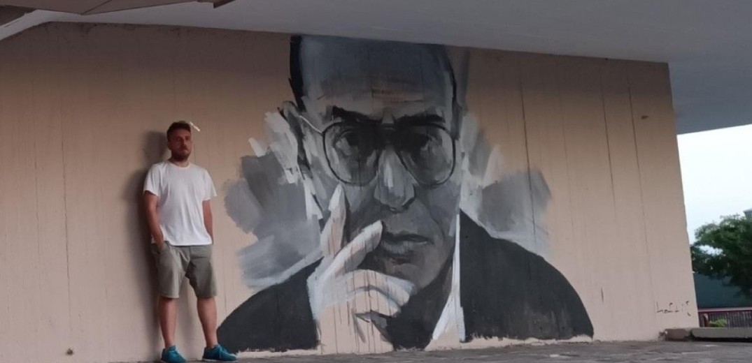 H New Star αναπαράγει και διανέμει δωρεάν το σβησμένο γκράφιτι του Αγγελόπουλου από το ΑΠΘ