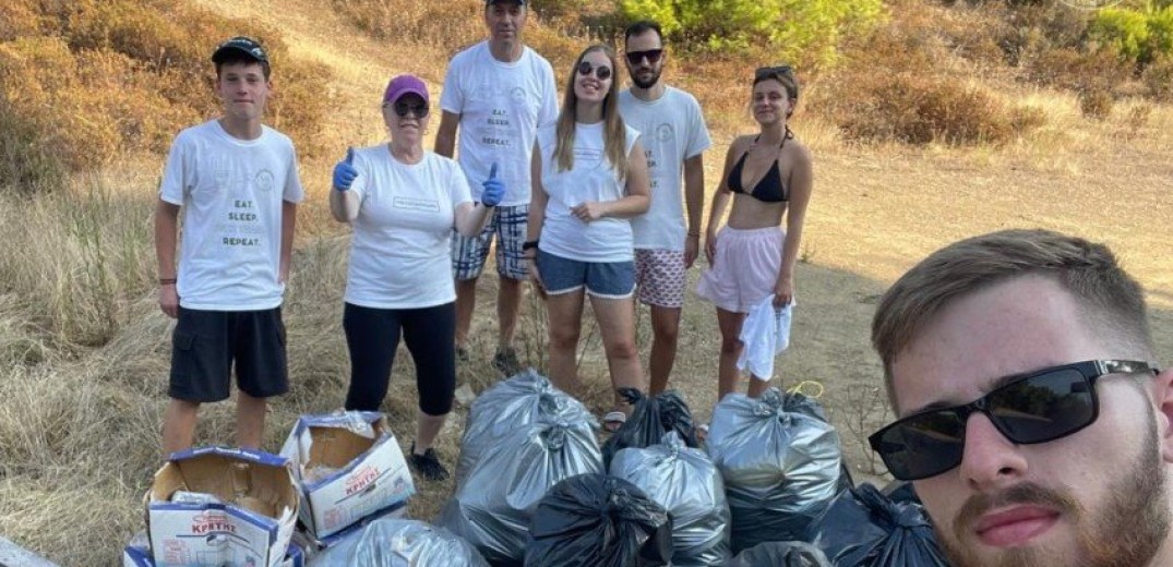 Χαλκιδική: Καθάρισαν στο Νέο Μαρμαρά οι Cleaningans