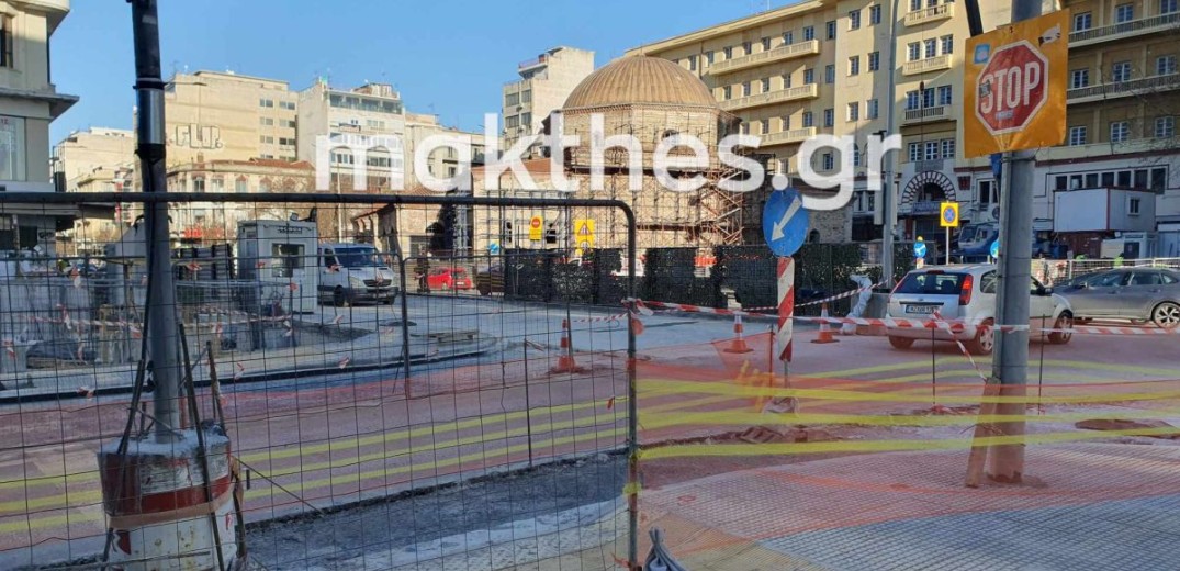 Θεσσαλονίκη: Αποδίδονται στην κυκλοφορία τμήματα του οδοστρώματος στις οδούς Εγνατία & Βενιζέλου