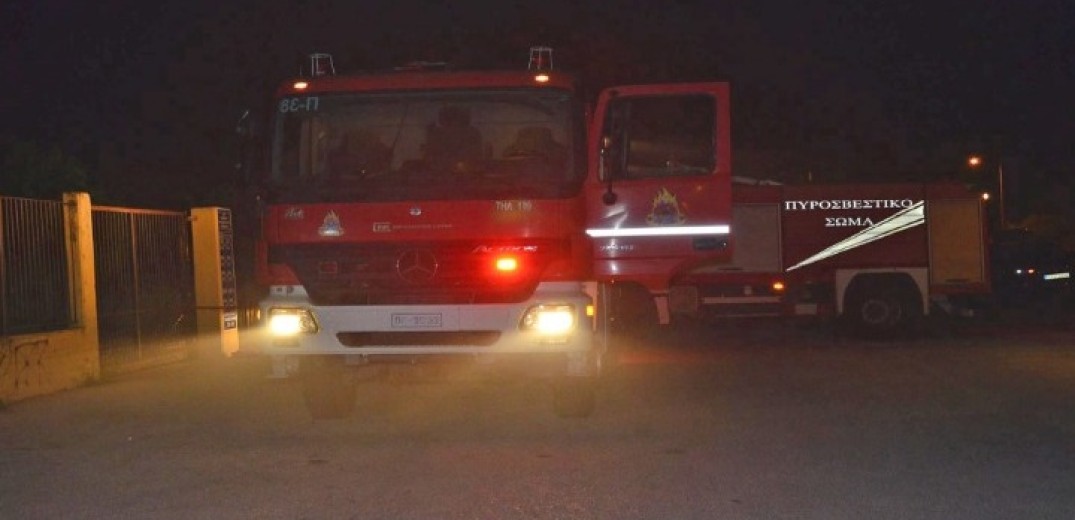 Φωτιά στο χώρο εκδηλώσεων του ΚΕΘΕΑ στη Σίνδο