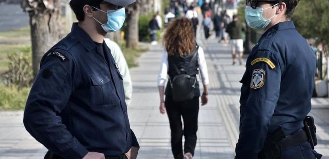 Χιλιάδες πρόστιμα για μη χρήση μάσκας βεβαίωσε η ΕΛ.ΑΣ. σε 24 ώρες