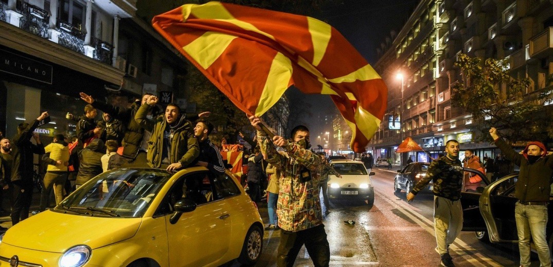 Πάρτι πρόκρισης και... κορονοϊού στα Σκόπια (βίντεο)
