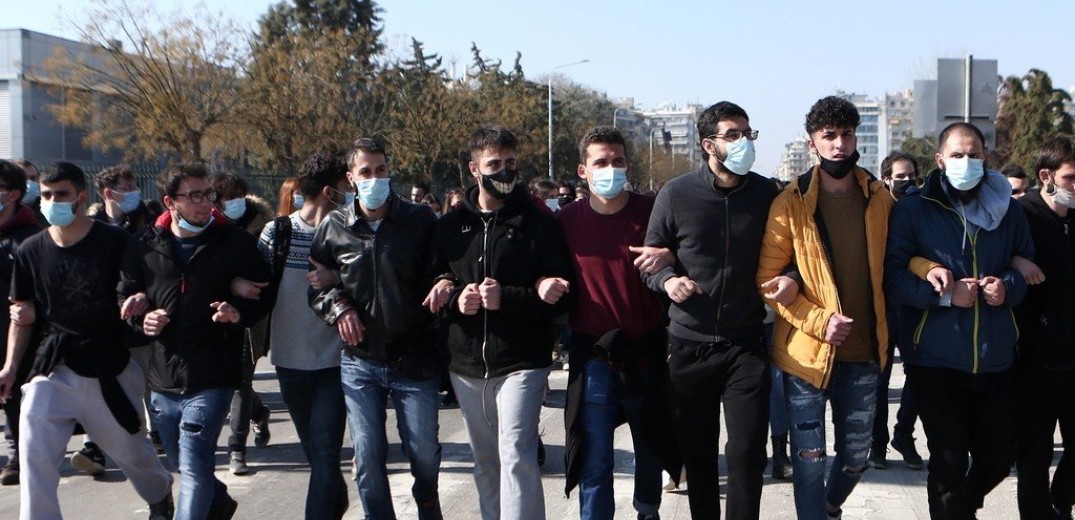 Θεσσαλονίκη: Σε εξέλιξη κινητοποιήσεις φοιτητικών παρατάξεων μετά την αστυνομική επέμβαση στο ΑΠΘ