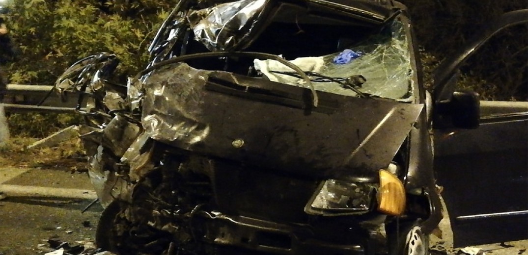 Φρικτό τροχαίο στη Βέροια: 53χρονος σκοτώθηκε πέφτοντας σε χαράδρα